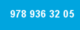 978 936 32 05 978 936 32 05